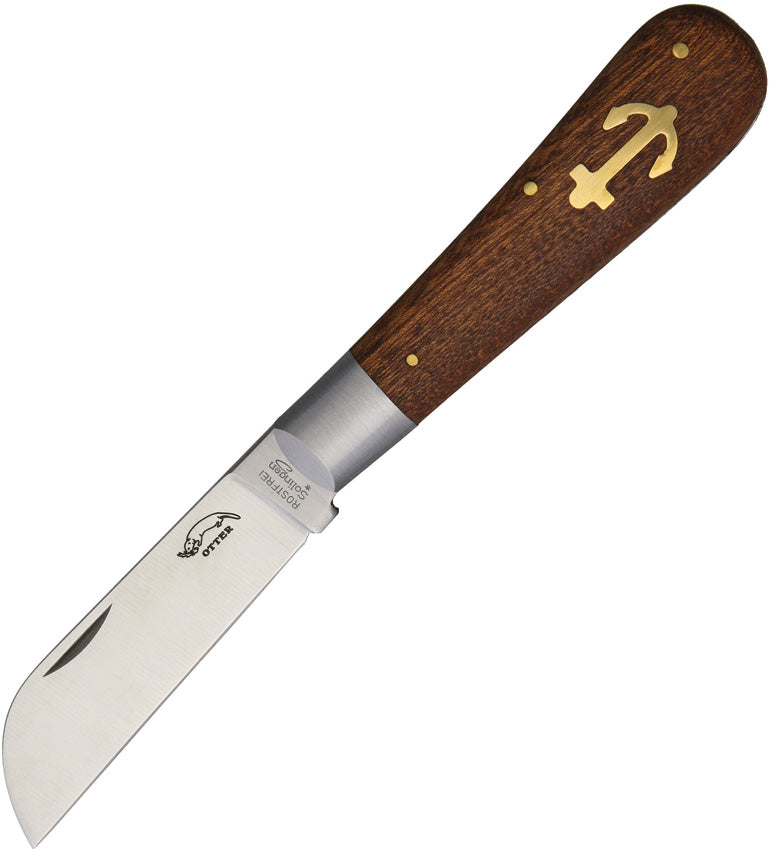 Large Anchor Knife Sapeli Wood 173 R