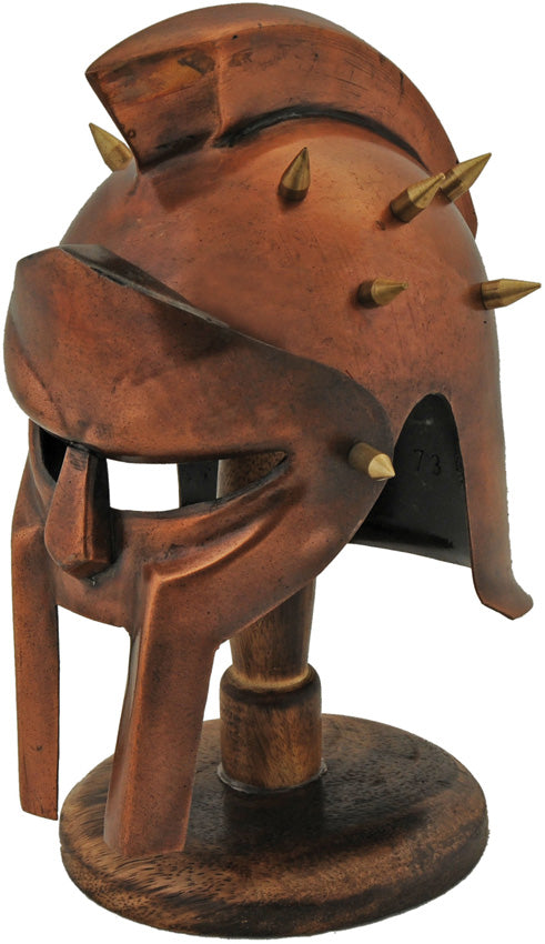 Mini Gladiator Helmet w/ Stand