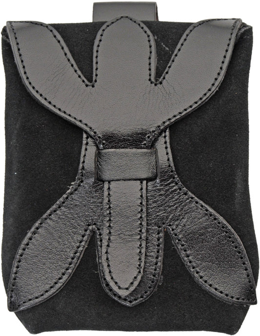 Small Medieval Pouch Black HS-4467BK
