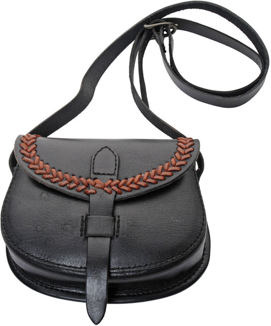 Medieval Shoulder Bag Black HS-4469BK