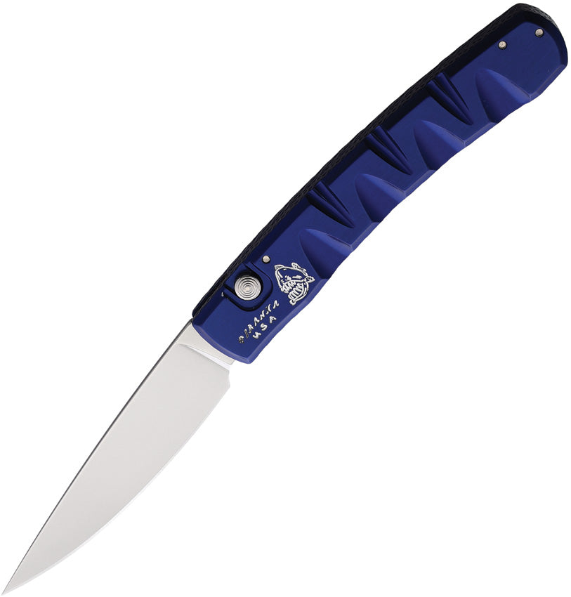 Auto Virus Button Lock Blue P-15B