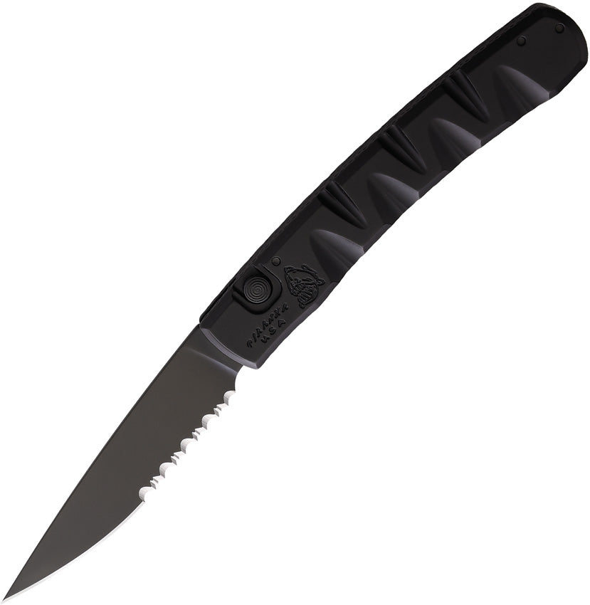 Auto Virus Button Lock Blk P-15BKTS