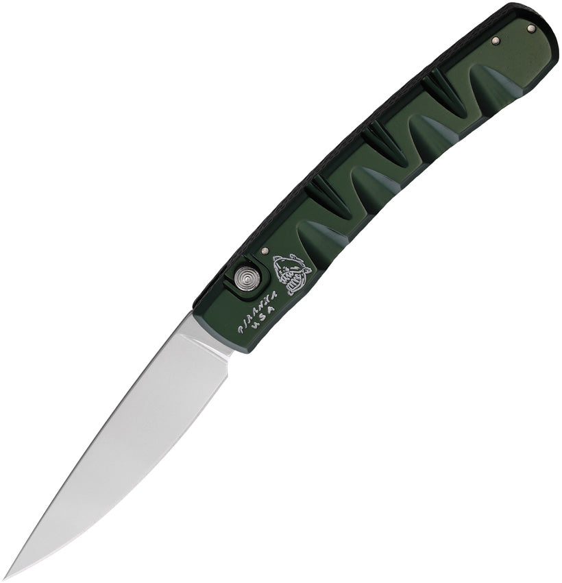 Auto Virus Button Lock Grn P-15G