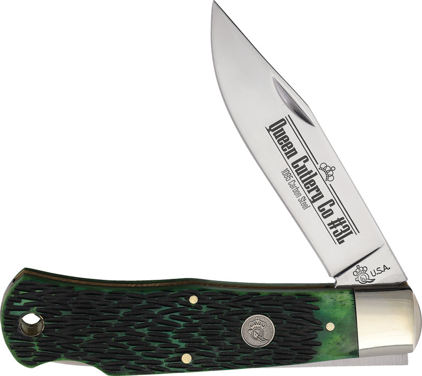 Lockback Green Bone QGPSB106