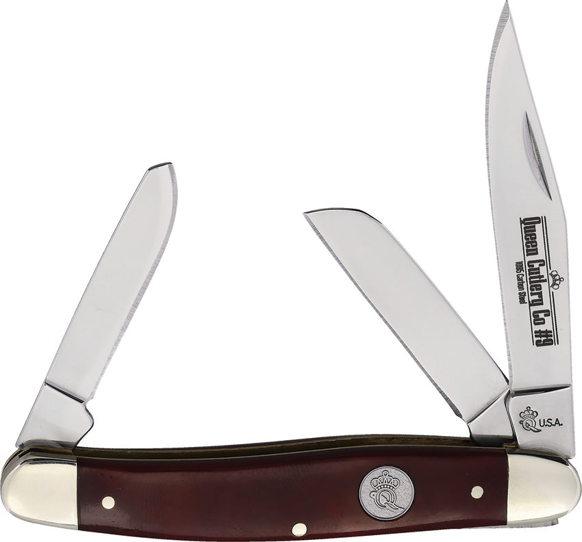 Stockman Red Smooth Bone QRSB47