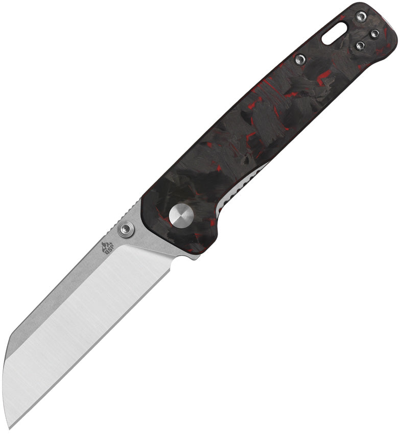 Penguin V2 Linerlock Red CF QS130V2-F1