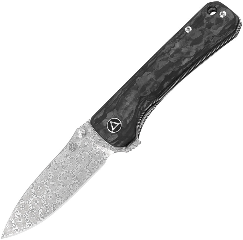 Hawk Linerlock Shredded CF QS131-E