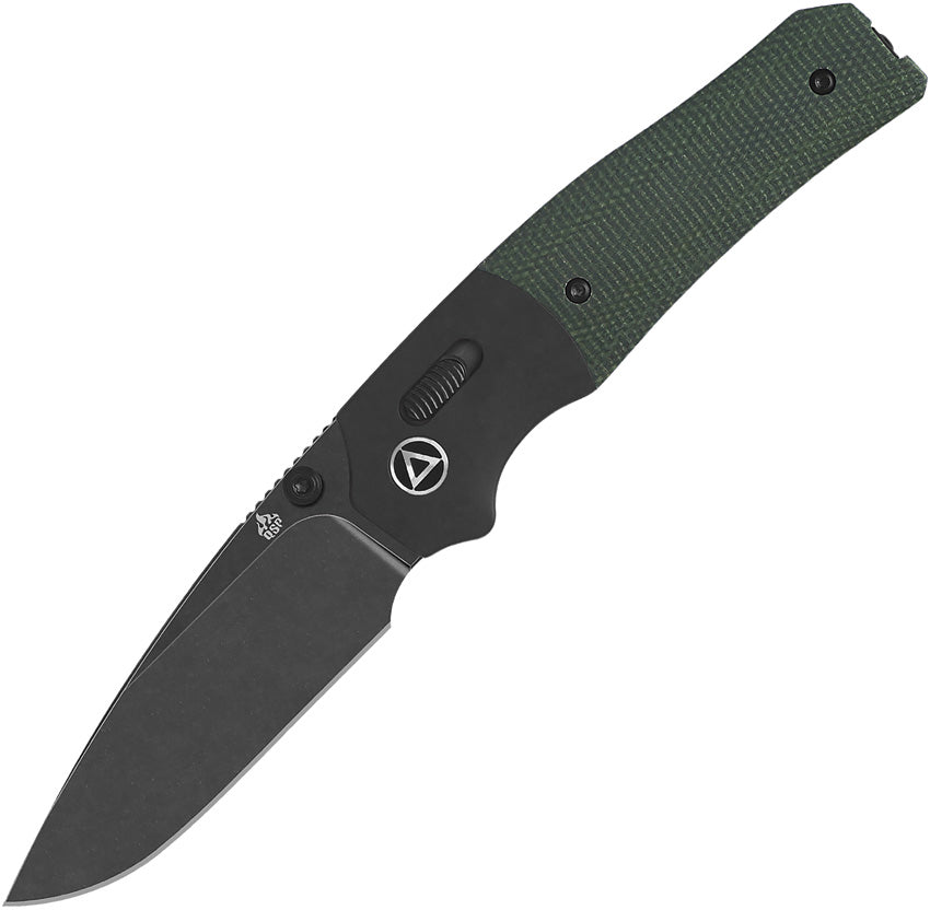 Vault Glyde Lock Green Micarta QS157-B2