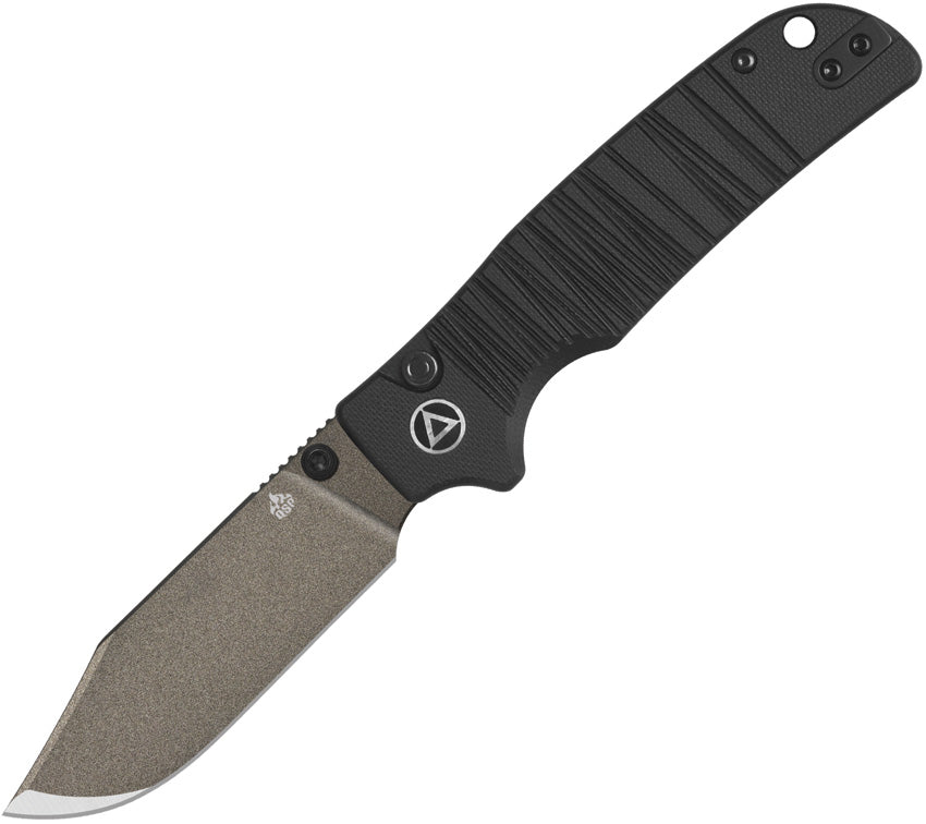 Kali Button Lock Black G10 QS159-B2