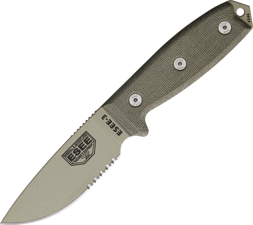 Model 3 Desert Tan Blade ESEE-3S-DT