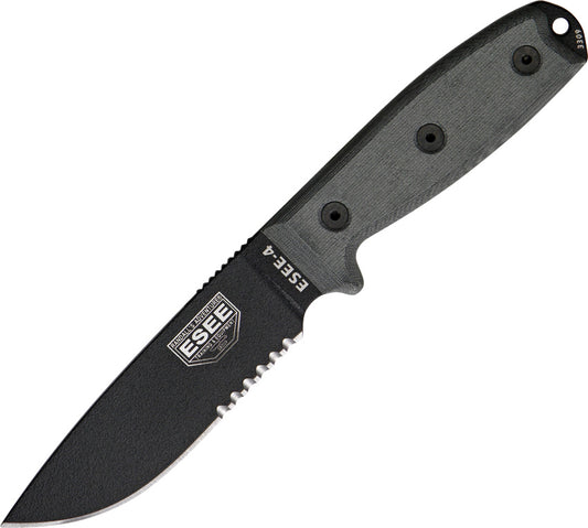 Model 4 Part Serrated ESEE-4S