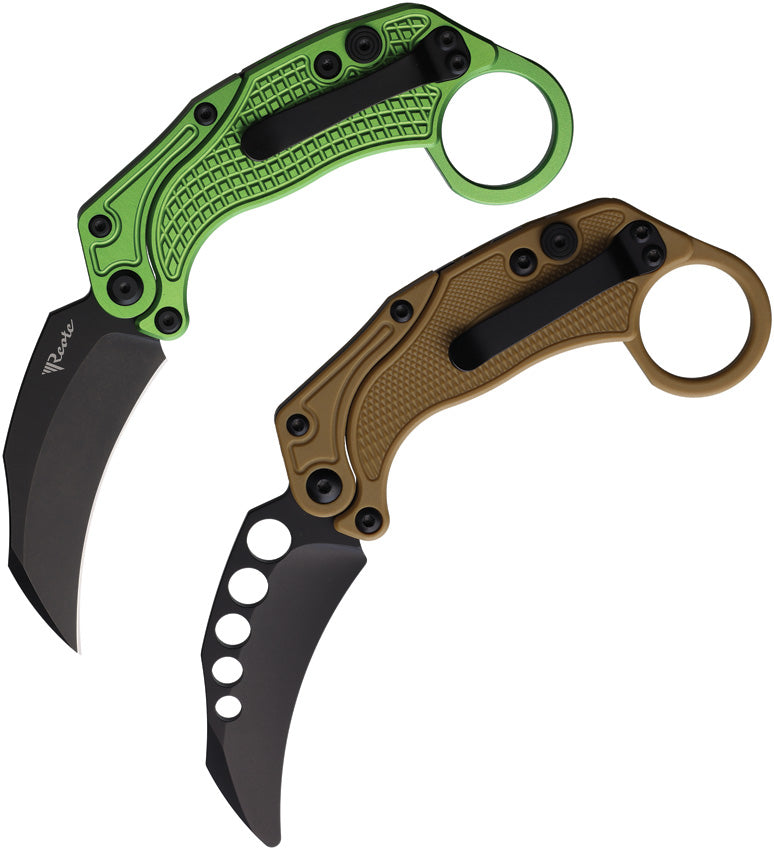 EXO-K Button Lock Green EXO-K OXI GREEN BLK PVD