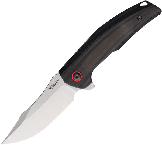Jack Jr Framelock Satin/Red 9D V2 TI DLC