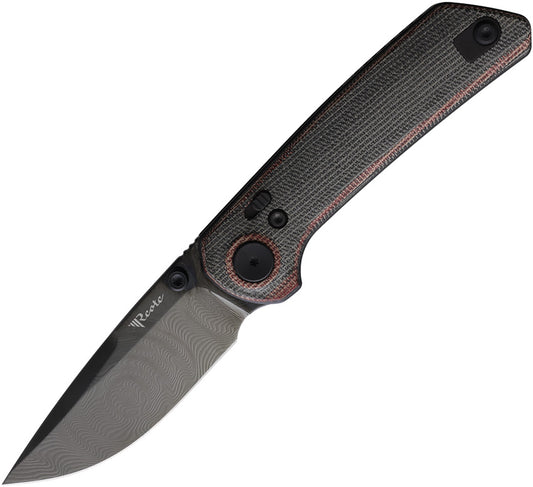 PL-XT Pivot Lock Blk/Red Dam REA206 PL XT RED BLACK MICARTA