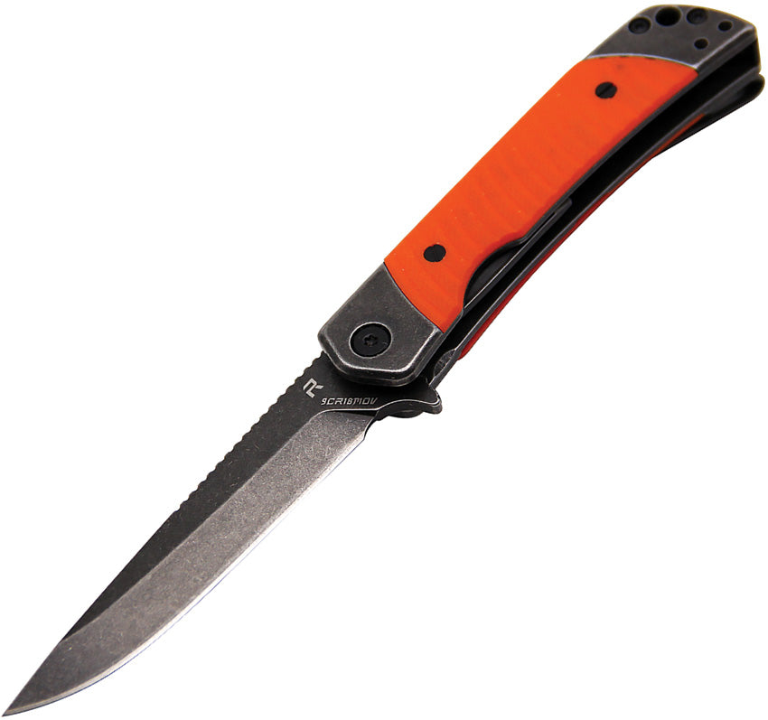 Duo Linerlock Drop Point Org