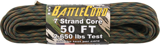 ARM BattleCord Woodland Camo BC50C04 - WOODLAND