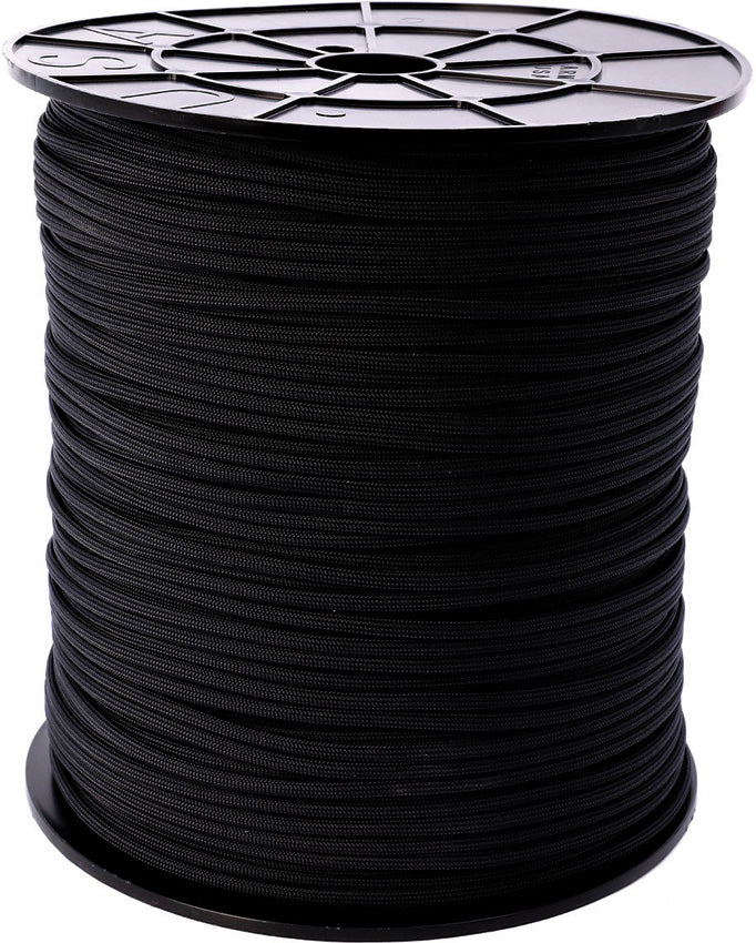 Parachute Cord Black Spool