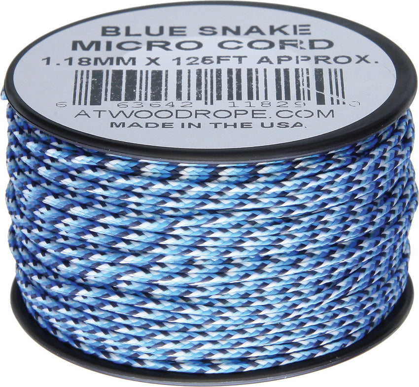 Micro Cord 125ft Blue Snake MP07 - BLUE SNAKE