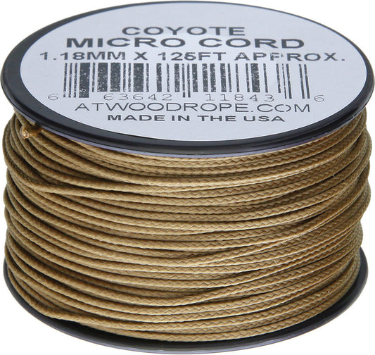Micro Cord 125ft Coyote MS24 - COYOTE
