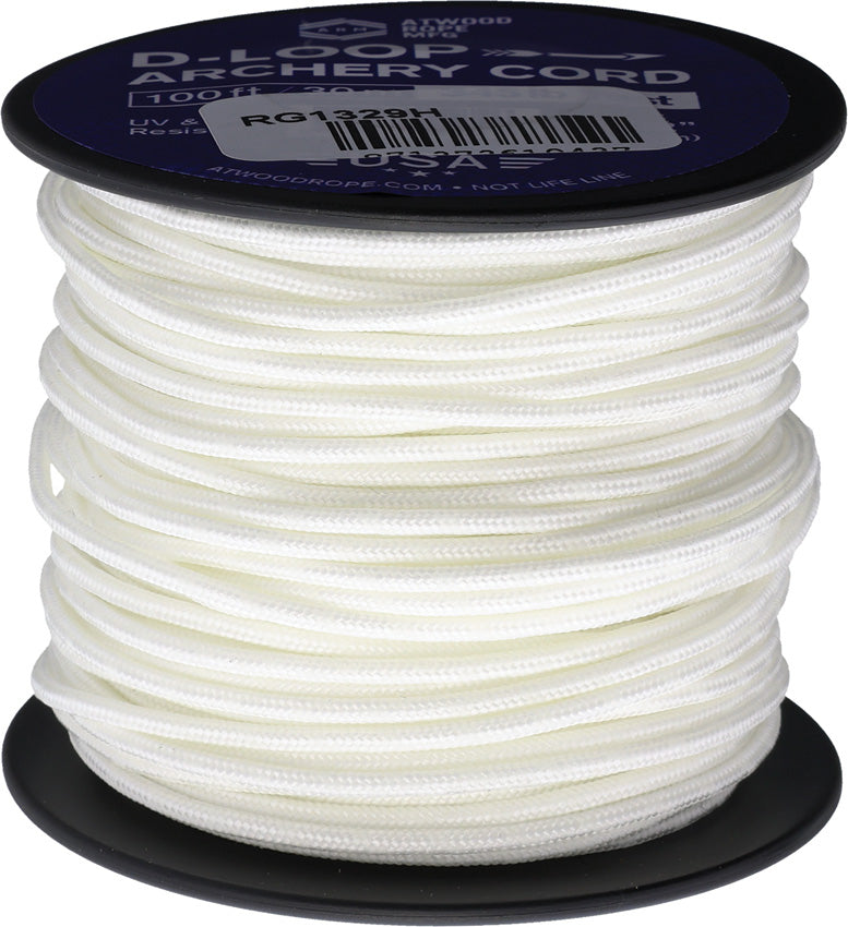 D-Loop Cord White Glow 100S08 WHITE