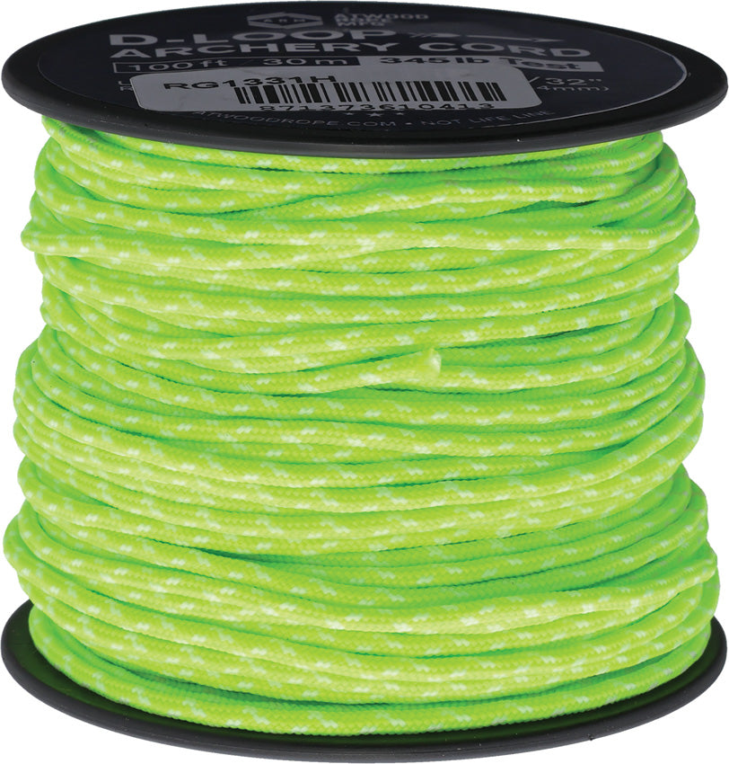 D-Loop Cord Neon Green Glow