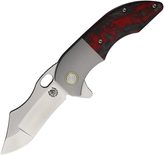War Pig Framelock RedCF