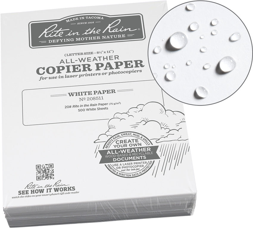 Copier Paper White 500 Sheets 208511