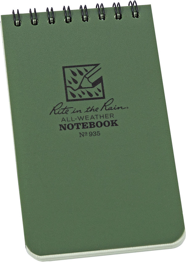3 x 5 Top Spiral Notebook 935
