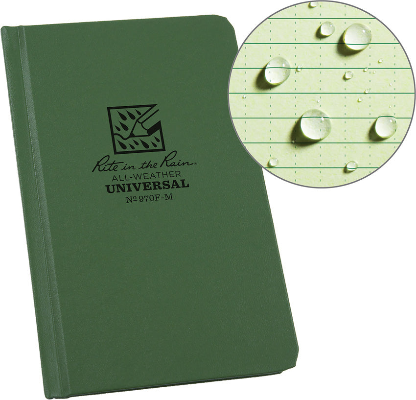 Field Bound Book Green 970F-M