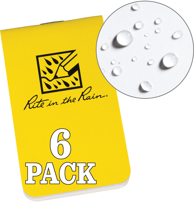 OTG Notebook Yellow- 6pk