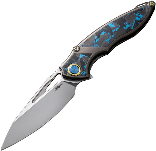 1902 Framelock Blue CF