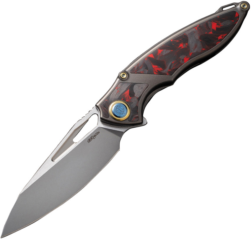 1902 Framelock Red CF RK1902SRCF