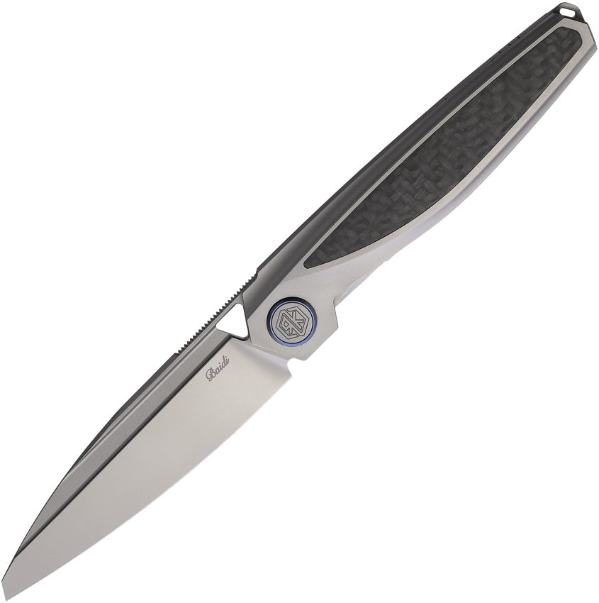 Baidi-S Linerlock Black CF BAIDI-S-BCF
