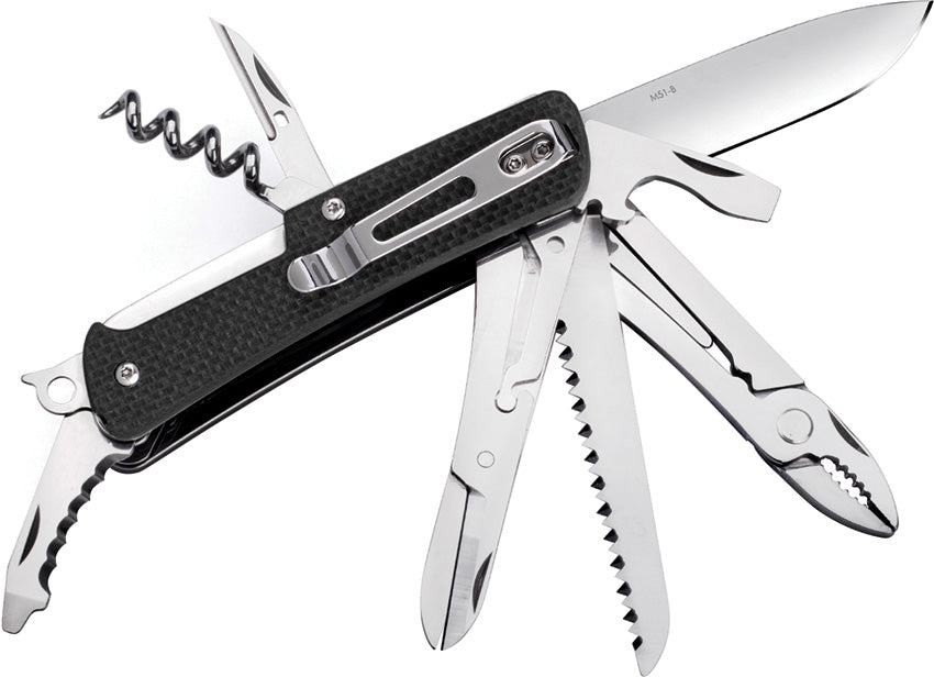 M51 Medium Folder Black M51-B