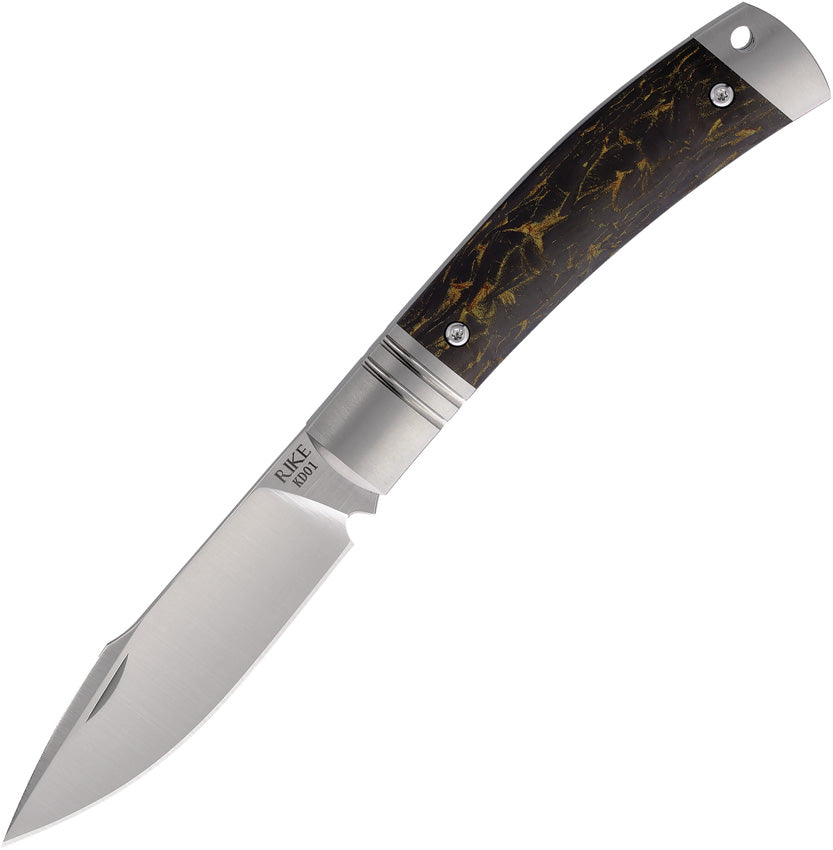 Slip Joint Black Gold CF