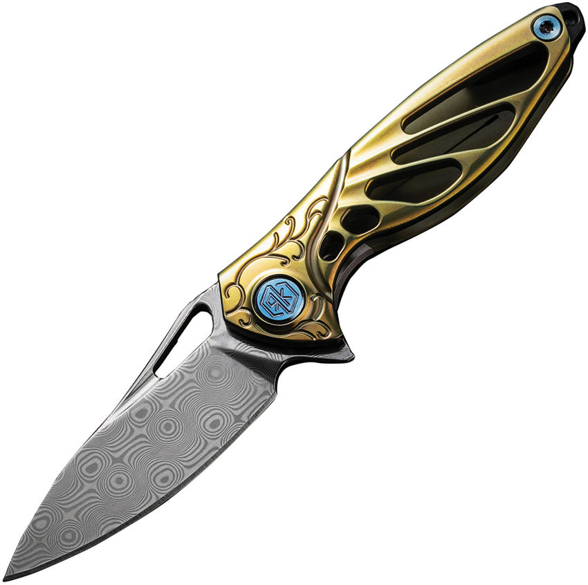 Mini Framelock Gold RKMINI  GOLD