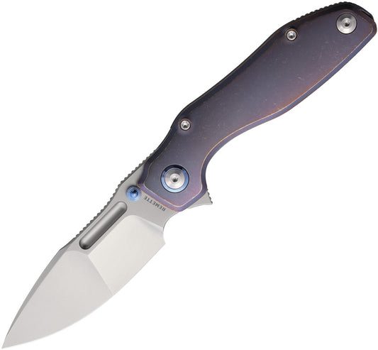 TwoFace Framelock Purple DSTF-B