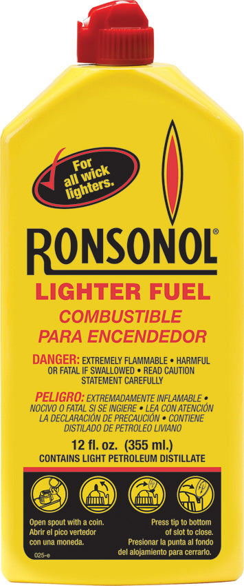 Ronsonol Lighter Fluid 12/12oz 99063