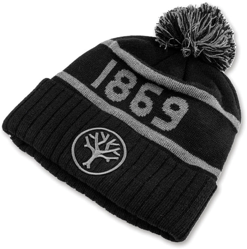 1869 Bobble Hat Black 09BO138