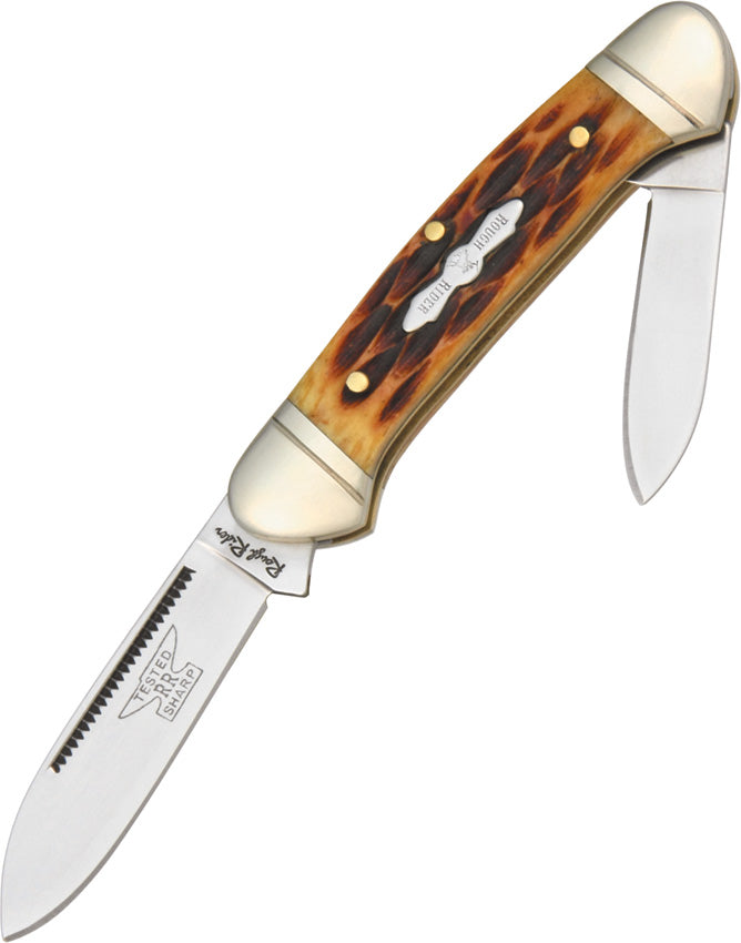 Mini Canoe Amber Jigged KB204