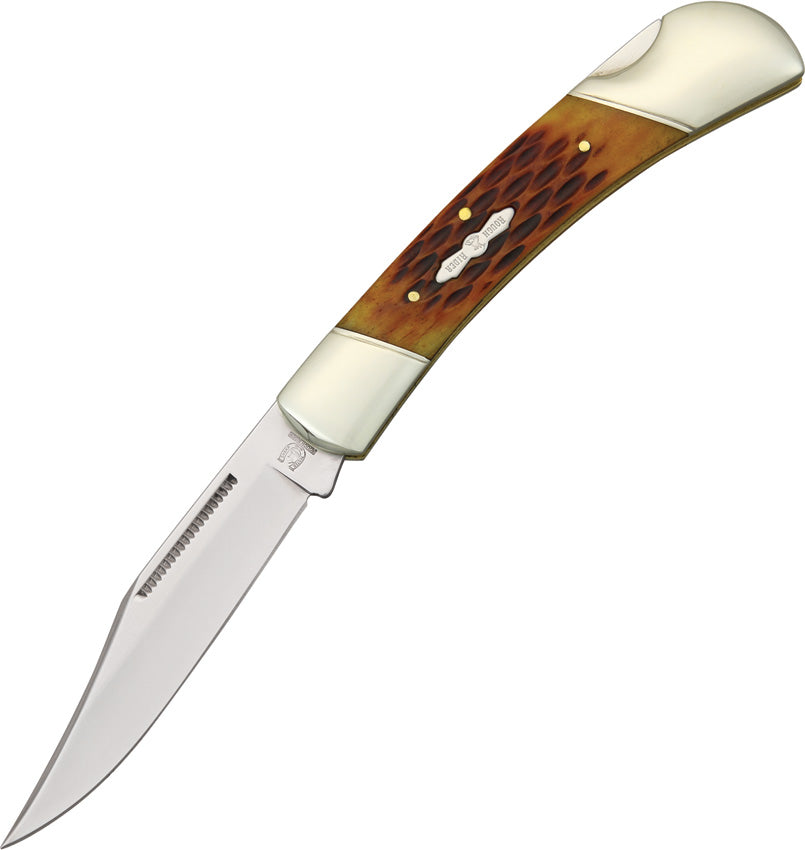 Folding Hunter Amber Bone KA01