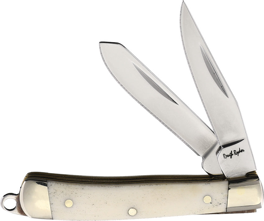 Mini Trapper White KB-201 2" WHITE SMOOTH BONE