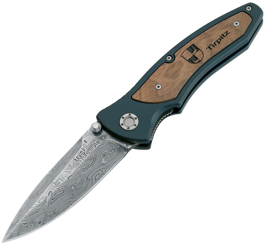 Tirpitz Damascus Linerlock 110190DAM
