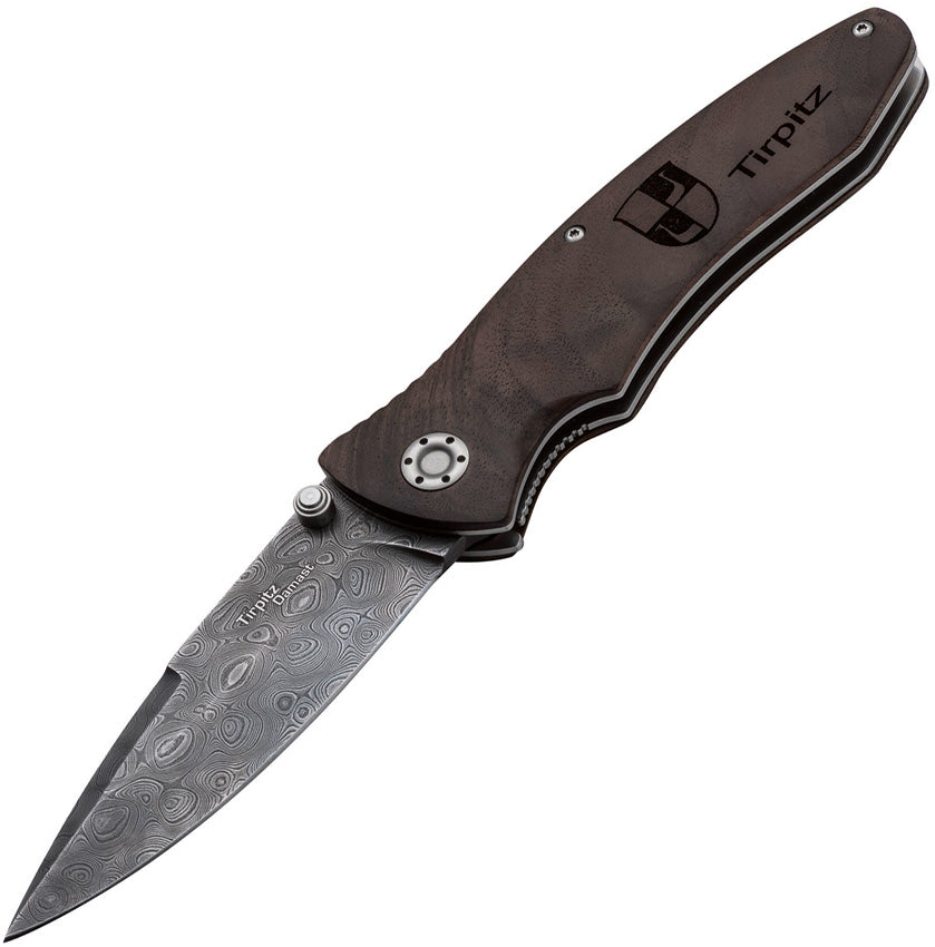 Tirpitz Linerlock Walnut 110192DAM