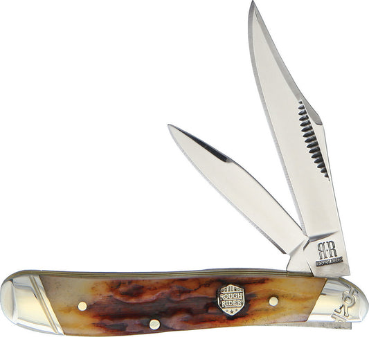 Peanut Brown Stag Bone KB206R