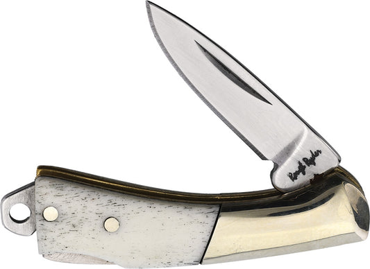 Mini Lockback White Bone RR2458 KA46
