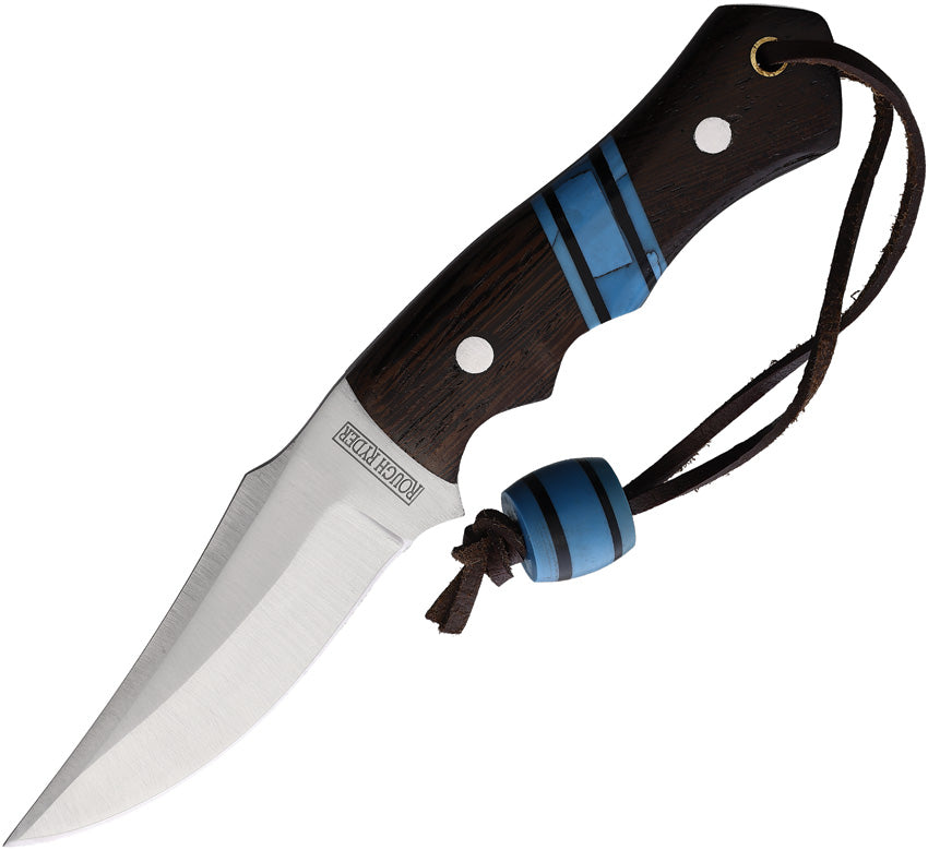 Fixed Blade Turq and Wood BRK-77