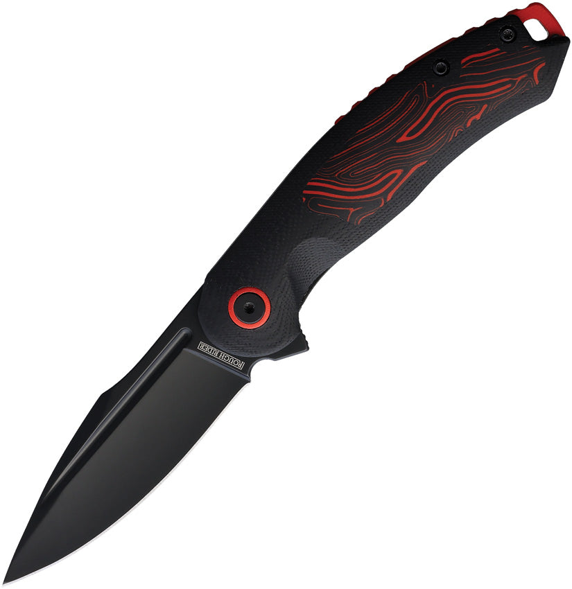 Linerlock Black and Red BZ011843