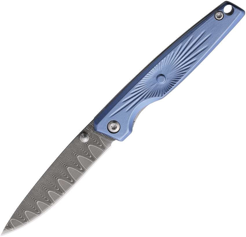 Linerlock Damascus Blue BF210890  RR2695