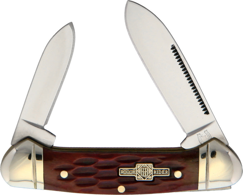 Mini Canoe Red Jig Bone KB204